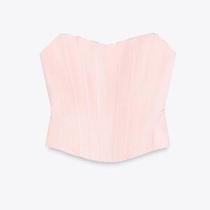 Zara Pink Corset Top